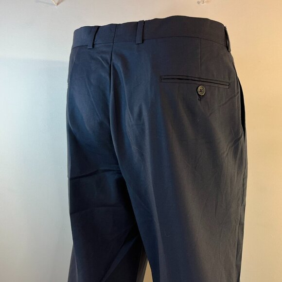 Pronto Uomo Men's Navy Blue Dress Pants - Size 38 x 32 - NWT $79.99 - Picture 4 of 5